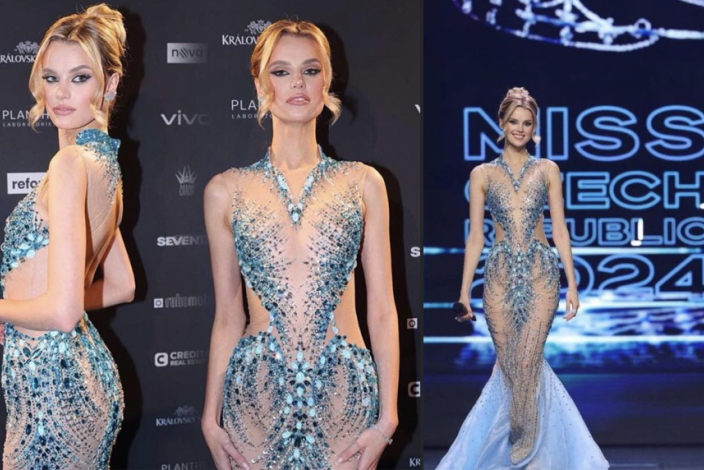 Miss World 2024 Krystyna Pyszková na finále Miss Czech Republic