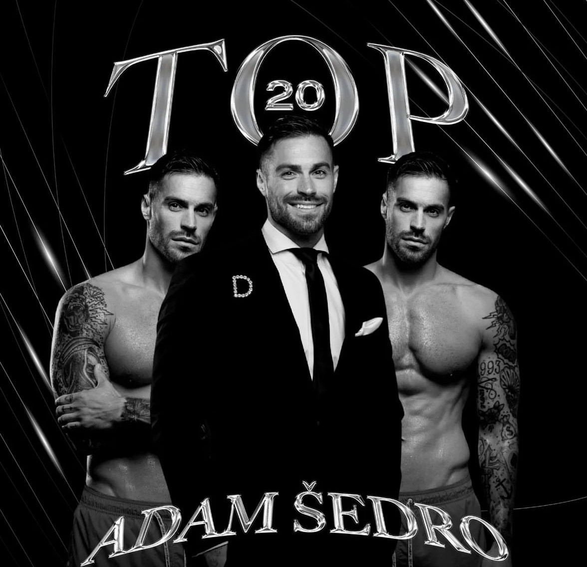 Adam Šedro v TOP 20 na Mister Supranational