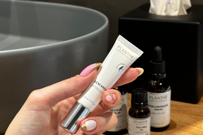 Miss Czech Republic zkouší novinku od Planthe Laboratories