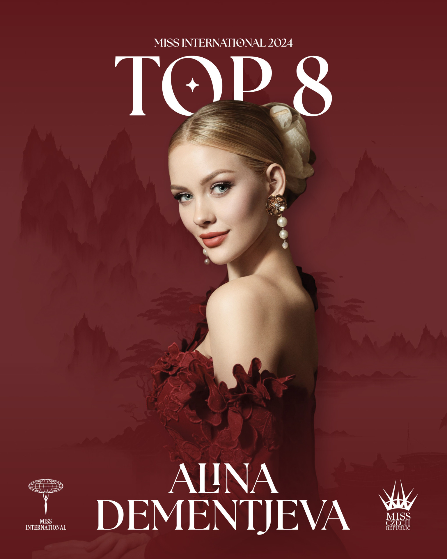 Alina Dementjeva uspěla na Miss International