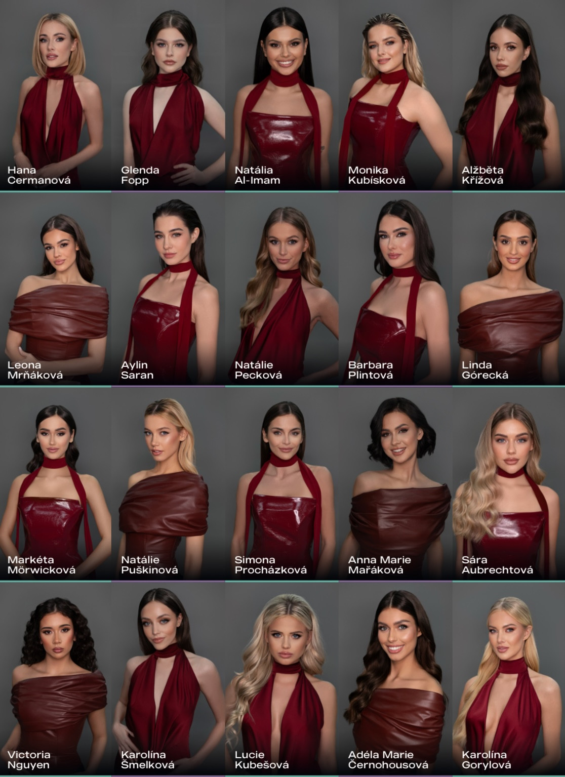 Semifinále Miss Czech Republic 2025