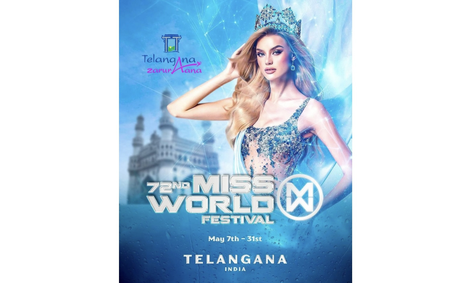 Miss World 2024 se uskuteční v Indii