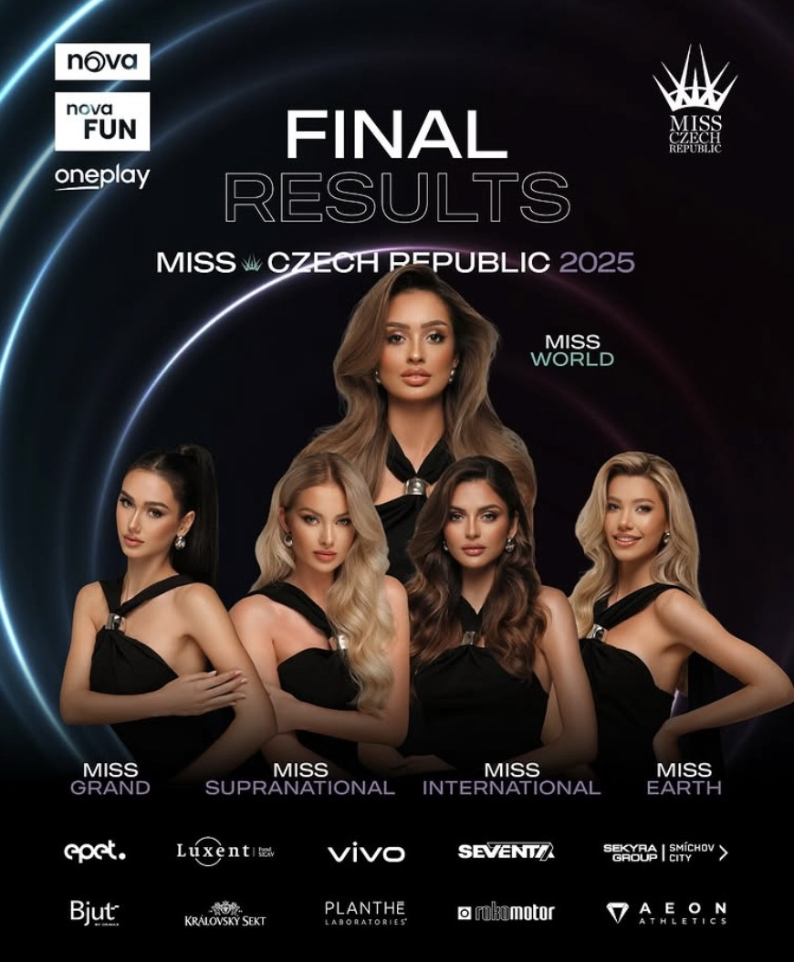 Toto jsou vítězky Miss Czech Republic 2025