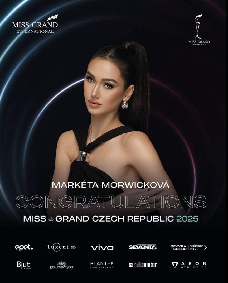 Miss Grand Czech Republic 2025 se stala Markéta Mörwicková