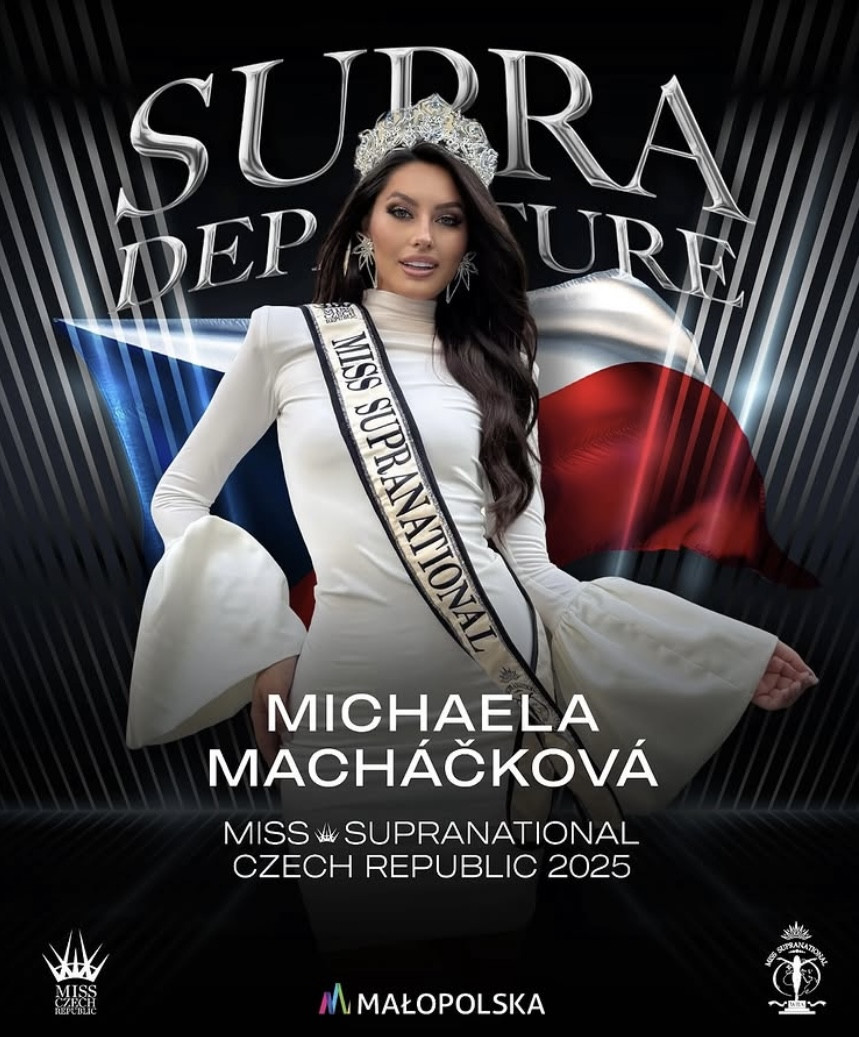 Míša Macháčková odjela reprezentovat ČR na Miss Supranational