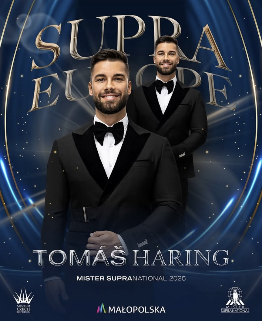 Tomáš Haring se stal Mister Supranational Europe 2025